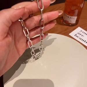 GELANG TITANIUM WANITA TERBARU MODEL PAPER CLIP