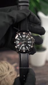Jam Tangan Pria Casio General MTP-VD01BL-1B Black Dial Black Leather Strap