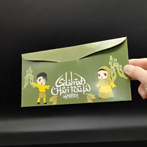 Elegant Gold Foil Malaysia Gold Bar - Premium Ramadan Gift for Hari Raya Celebrations
