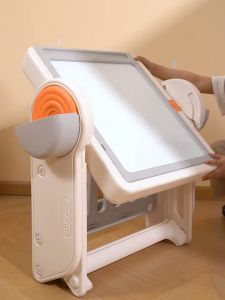Bàn gấp gọn đa năng kèm bảng từ tính và ghế ngồi cho bé Mideer Multifunctional Block Table