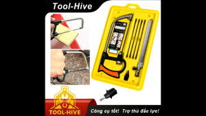 Tool-Hive Bộ cưa cầm tay 6 trong 1 Magic Saw 6 lưỡi cưa cắt gỗ/nhựa/sắt dùng tỉa cành cây cưa bàn nhỏ gọn dễ sử dụng