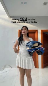 DISYAK - Hotpants Jeans Celana Pendek Wanita Non Stretch Ripped 1030-2030 Black Snow