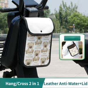 Electric Bike Hanging Bag Motorcycle Storage Bag Bicycle Waterproof Hangable Bag Motorbike Front Storage Pocket Bag