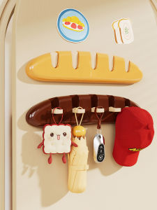 ตัวติดผนังแบบติดผนัง 2025 ใหม่ รุ่นที่แข็งแรง ทนทาน ติดอยู่ข้างประตู ใส่กุญแจ หมวก กระเป๋า ร่ม ติดแน่น ติดได้ตลอดทั้งปี