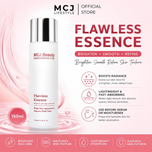 MCJ Beauty Flawless Essence Brightening and Smoothing Formula for All Skin Types 150ml