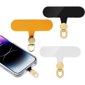 6พีซี 360 ° แผ่นรองจี้โทรศัพท์นาฬิการูปไข่หมุนได้ วัสดุ TPU คลิปคาราบิเนอร์ป้องกันการสูญหาย อุปกรณ์เสริมยึดแพทช์ด้านหลังสําหรับโทรศัพท์ L