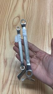 Cờ lê 2 vòng Total kích cỡ 6x7mm - 18x19mm dài 121mm - 256mm chất liệu crv Cờ lê 2 đầu vòng chính hãng - Thinksafe