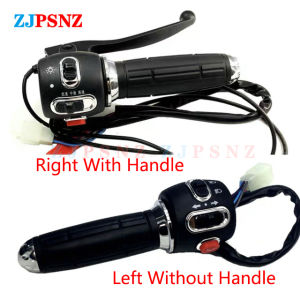 Throttle Handle Speed Shift Regulator Control Grip Horn High Beams Low Beams Turn Signal Brake Switch Electric Vehicle Scooter