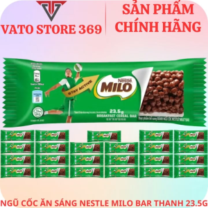 Ngũ cốc ăn sáng NESTLE MILO bar thanh 23.5g