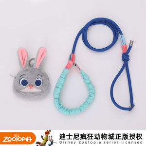 Disney Zootopia Dog Leash Explosive Proof Walking Rope with Bag Prevent Escape for Teddy Bichon Dogs Pet Supplies