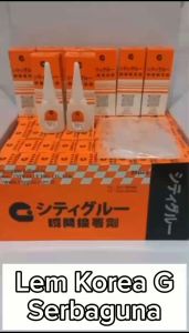 Lem Korea G Power Super Glue Instant / Perekat Perbaikan Tas Sepatu Cairan Transparan Penambal Serbaguna