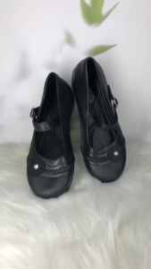 Classy Girl kids rubber buckle school shoes 525#