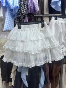 Chân Váy Tơ Nến Xoè Ba Tầng Phối Nhún Phồng Phong Cách Tiểu Thư Váy Công Chúa (ảnh & vid thật ở cuối)