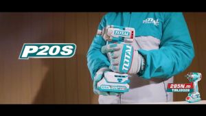 TOTAL สว่านไขควงกระแทกแบตเตอรี่ไร้สาย 20v รุ่น TIRLI2028