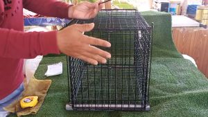 กรงดักแมว กรงดักสุนัขพันธุ์เล็ก กรงเคลื่อนย้ายสัตว์ กว้าง 36 เชน ยาว 66 เชน สูง 40 เชน กรงนี้จะช่วยดักสัตว์เพื่อนำไปรักษาได้หรือนำไปปล่อยได้ใช้งานไดีผลดี