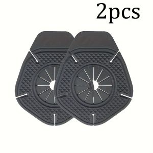 2Pc Universal Car Windshield Wiper Arm Hole Protective Cover Silicone Wiper Bottom Prevent Debris Leaf Falling Dustproof Pad New