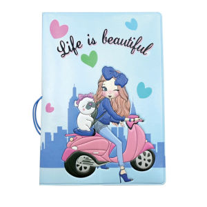 Fashion Girls Travel Passport Holder Print Boys ID Card Holder Travel Ticket Passport Case Drop Shipping