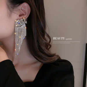 Elegant Long Tassel Flower Drop Earrings: A 2025 Trendy Women's Jewelry