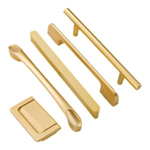 WANGDALI | Elongated Golden Chinese Modern Luxury Cabinet Drawer Handles