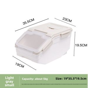 OUHUAGUAN | Sealed Moisture-Resistant Pet Food Storage Container 40kg