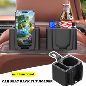 ที่วางโทรศัพท์ในรถยนต์แบบมัลติฟังก์ชั่นที่วางโทรศัพท์ในรถออแกไนเซอร์จัดเก็บหลังเบาะอุปกรณ์เสริมรถยนต์ถ้วยน้ำสำหรับฮอนด้าแอคคอร์ดซิตี้ซีวิค Fit HRV รถยนต์