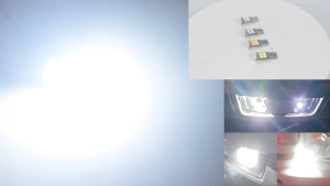 4pcs Flash/Normal T10 Led Bulb Turn Signal Light W5W 194 Width Indicator with Lens Car Parking Daytime Runni