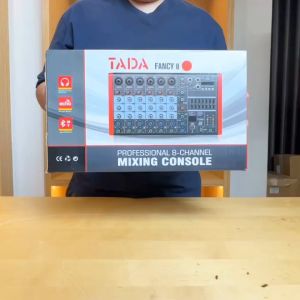 Tada Fancy 8 มิกเซอร์ อนาล็อกมิกซ์เซอร์ มิกเซอร์ มิกซ์เซอร์อนาล็อค 8 ช่อง AT Prosound