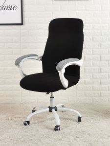 Ergonomic Computer Chair Cover Full-Body Stretch Office Seat Cushion Modern Minimalist Waterproof Large Size Desk Chair Slipcover