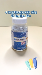 GH Creation EX+ Chính Hãng Nhật Bản - Hỗ Trợ Bổ Sung Kẽm Tăng Cường Sức Khoẻ 270 Viên/Hộp