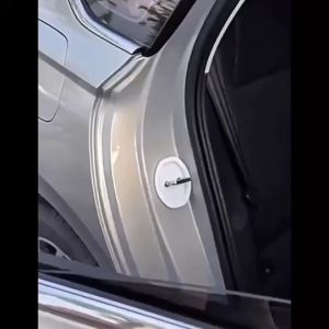 แผ่นล็อคประตูซิลิโคนรถยนต์( 4 ชิ้น ต่อ แพ็ค) แผ่นซิลิโคน ฝาครอบประตู แผ่นล็อคประตูซิลิโคน ประตูรถยนต์ กันกระแทกประตู พร้อมส่ง