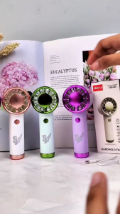 Sejahtera Selalu - Kipas Portable Turbo Mini Fan 3 Tingkat Genggam Super Angin Kencang Port USB - 0808