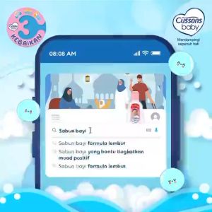 Cussons Baby Milk Bath 400ml Series - Cussons Hair & Body Wash - Sabun Mandi Bayi Refill
