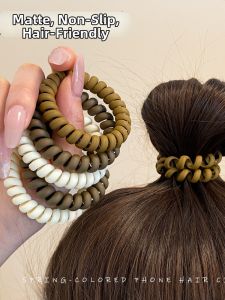 MENGWU | Non-slip Gentle Hair Elastics Colorful
