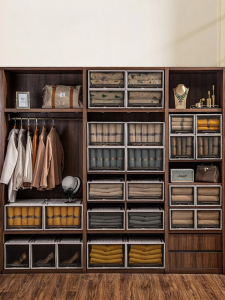 XUNHUAI | Transparent Thick Drawer Storage Box