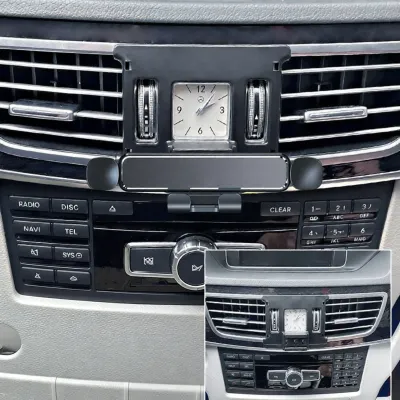 Universal Car Phone Holder for Mercedes-Benz GLC C260L GLA200 GLB E300L Modern Luxury Style Gravity Sensing Non-Slip Dashboard Mount