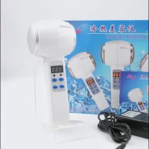 Hot Cold Hammer Facial Device Cryotherapy Photon Acne Treatment Lift Rejuvenating Facial Skin