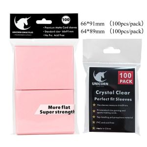 200PCS Bao Đựng Thẻ Bài Hai Lớp Mờ Kích Thước Tiêu Chuẩn Dành Cho Thẻ Pokemon MTG Bóng Chày & Thể Thao - Gói 200 Chiếc Bảo Vệ Thẻ Bài