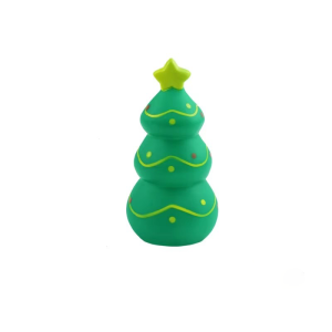 Christmas Pet Squeaky Chew Toys Santa Tree Elk Durable Latex Rubber For Dogs Cats Teeth Grinding Fun Supplies Teething Toys