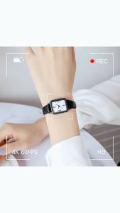 Jam Tangan Wanita A0197 Ins Style Simple Temperament Square Mini Casual Versatile Quartz Watches