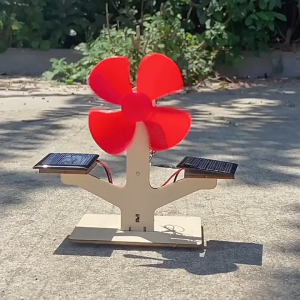 Kipas Solar Fan Science Engineering Education Toys STEM Experiment Kit Projek kemahiran RBT DIY