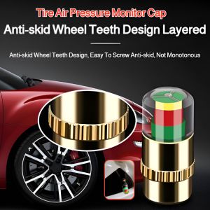 Tire Air Pressure Monitor Cap Tire Pressure Monitor Safety Tire Pressure Cap Sensor Alert