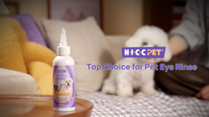 HICC PET Gentle Pet Eye Rinse Help Soothe Itch  Pet Tear Stain Cleaner Help Remove Discharge & Debris for Cat Dog 150ml Exp Date:2027-02-14