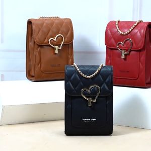 CASDON-กระเป๋าสะพายข้าง กระเป๋าสะพายผู้หญิง หนังพียู ปรับสายได้  กระเป๋าใส่มือถือแฟชั่น  LY-H004