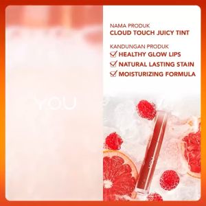JUICY CLOUD TOUCH JUICY TINT LIPGLOSS LIPTINT PELEMBAB BIBIR