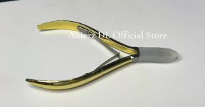 Cuticle Nipper Stainless Steel Cuticle Trimmer with Double Leaf Spring Professional Dead Skin Remover Nail Clippers for Salon