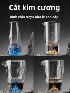 FLOWER MOO | Bình Rượu Sáng Tạo Elegante Có Mặt Phẳng Đa Giác