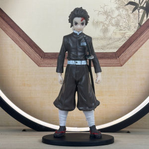Bandai | Anime Figure Demon Slayer Figures Kimetsu No Yaiba Doll Tanjiro Nezuko Zenitsu Figurine Inosuke Warrior Action Figure Model