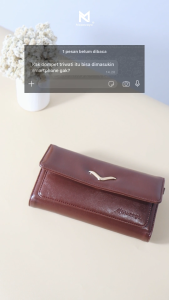 Dompet Wanita Lipat Panjang Triwati Moonzaya (Free Box kemasan) bisa di selempang