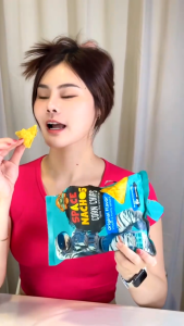 Space Nachos Corn Tortilla Chips-Original Flavor(แผ่นแป้งคอร์นชิพส์ทอดกรอบ-รสออริจินัล)