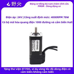 YEHUO | Động Cơ PMSM Mã Hóa Vòng Đóng PID Điều Khiển FOC 4000R